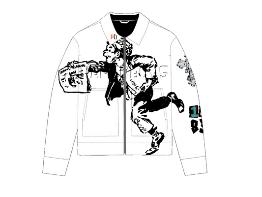 Paper Boy Jacket Design – Customizable