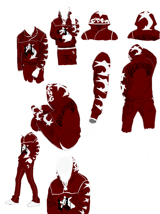 Unused Cketwer Design: Red Star Set