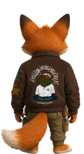 "HOLLYWOOD HIDE OUT" CONCEPT VARSITY JACKET  MOCK-UP