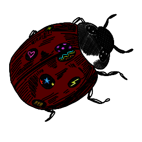 Lady Bug Print